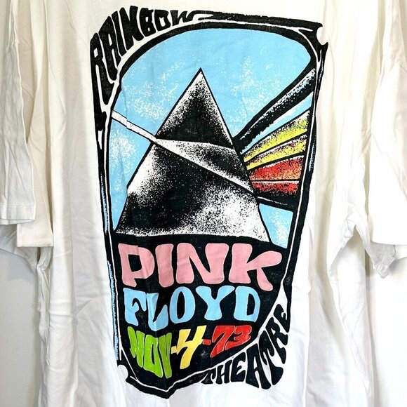 NEW Daydreamer Pink Floyd Mothers Prism Tee in Vintage White - One Size - Picture 4 of 12